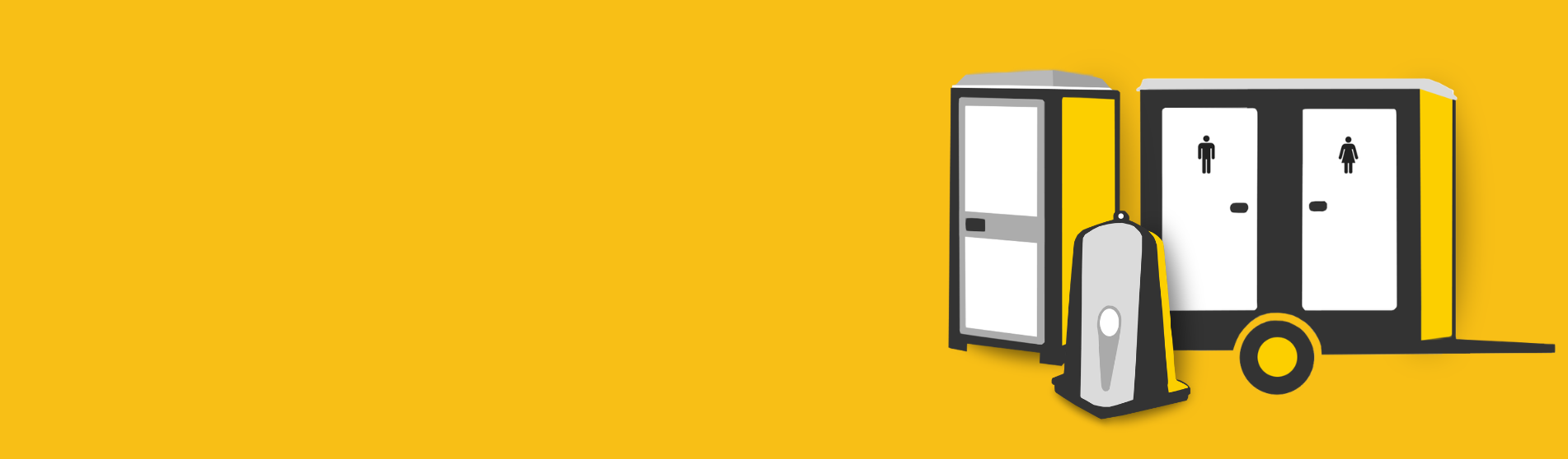 Mobiele Toiletten & Toiletwagens direct online bestellen